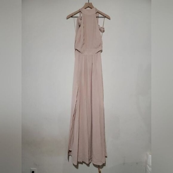 Reformation Andee Champagne Dress - Picture 2 of 7